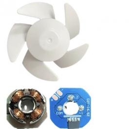 6寸台式风扇电机桌面风扇直流电机迷你风扇马达静音风扇无刷电机