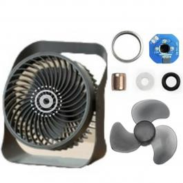 桌面风扇无刷电机USB充电风扇微型直流小马达台式风扇静音小电机